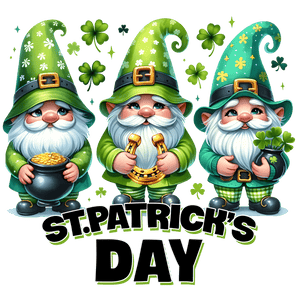 St. Patrick's Day Cute Gnome Design | Iris DTF