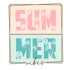 Cute Summer Vibes Design DTF-Ready to Press V1 | Iris DTF