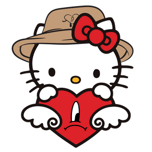 Angel Bad Bunny Hello Kitty Love Me Design | Iris DTF