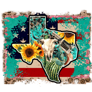 Texas Country Design - DTF Ready To Press
