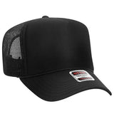 OTTO CAP 39-165 5-Panel High-Crown Foam Trucker Hat - Iris DTF 