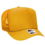 OTTO CAP 39-165 5-Panel High-Crown Foam Trucker Hat - Iris DTF 