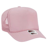 OTTO CAP 39-165 5-Panel High-Crown Foam Trucker Hat - Iris DTF 