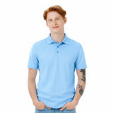A4 Essential N3040 Performance Men’s Polo T-Shirt - Iris DTF 