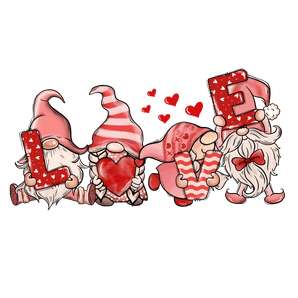 Gnome Love Valentine's Day Design (V1) | Iris DTF