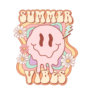 Summer Vibes DTF Design - Ready to Press | Iris DTF