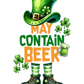 Funny Patrick's Day May Contain Beer Irish | Iris DTF