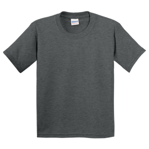 Gildan 5000B Youth Heavy Cotton Short Sleeve T-Shirt – Dark Heather