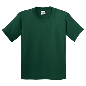 Gildan 5000B Youth Heavy Cotton Short Sleeve T-Shirt – Forest Green