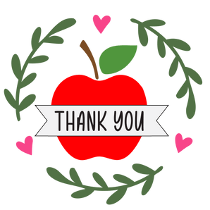 Teachers Day Thank You Design - DTF Ready To Press