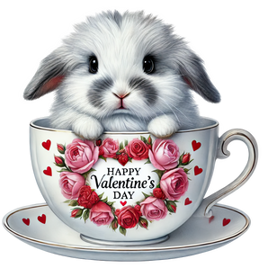 Valentine's Day Love Bunny Design | Iris DTF
