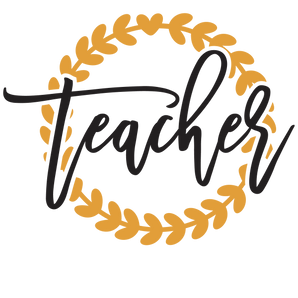 New Teacher Design - DTF Ready To Press