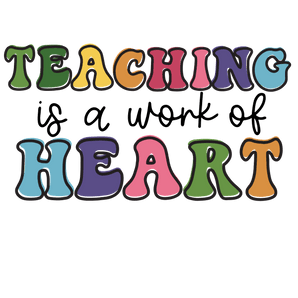 Teachers Day Colorful Design - DTF Ready To Press