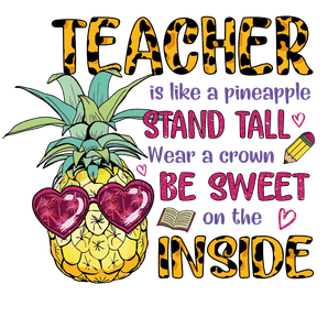 Sarcastic Teachers Day Design - DTF Ready To Press