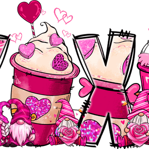 XOXO Valentine's Day Gnome Design | Iris DTF
