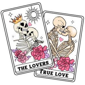 Tarot Cards The Lovers True Love Valentine's | Iris DTF