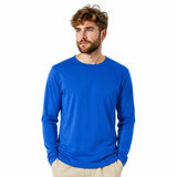 A4 N3165 Cooling Performance Long Sleeve Crew - Iris DTF 