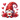 Gnome and Roses Valentine's Day Heart Design | Iris DTF