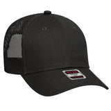 OTTO CAP 83-473 6-Panel Low-Profile Mesh Trucker Hat - Iris DTF 