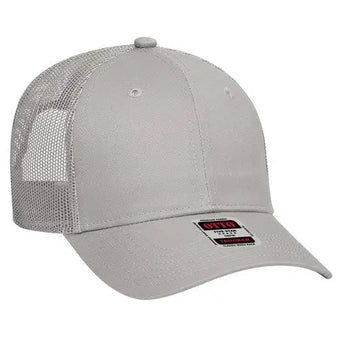 OTTO CAP 83-473 6-Panel Low-Profile Mesh Trucker Hat - Iris DTF 