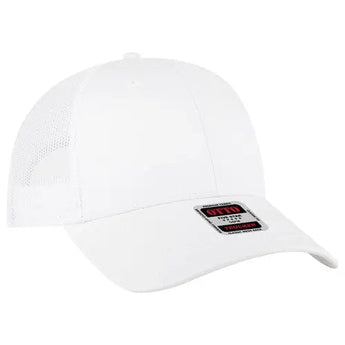 OTTO CAP 83-473 6-Panel Low-Profile Mesh Trucker Hat - Iris DTF 