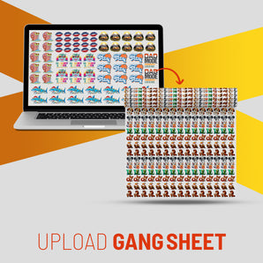 Upload DTF Gang Sheets