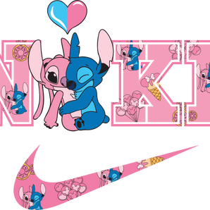 Lilo and Stitch Nike Valentine's Day Couple | Iris DTF