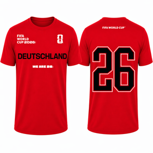 FIFA World Cup 2026 Germany T-Shirt – Official "We Are 26" Die Mannschaft Tee