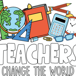 Teachers Change the World DTF Ready to Press V3 | Iris DTF