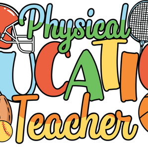 Physical Education Teacher Design - DTF Ready To Press