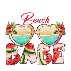 Beach Babe Design - DTF Ready To Press