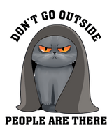 Funny Cat Design DTF-Ready to Press (V2) | Iris DTF