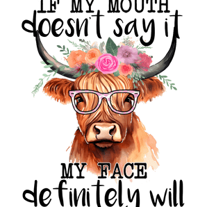 Funny Cow Design - DTF Ready To Press