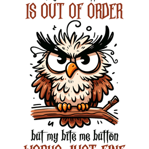 Angry Owl Design - DTF Ready To Press