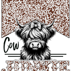 Cow Junkie Design - DTF Ready To Press