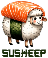 Susheep Funny Sheep  Design - DTF Ready To Press
