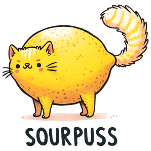 Funny Orange Cat Design DTF-Ready to Press (V2) | Iris DTF