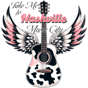 Take Me to Nashville DTF Design Ready Press | Iris DTF