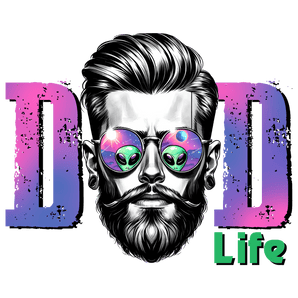 Dad Life Design DTF-Ready to Press (V2) | Iris DTF