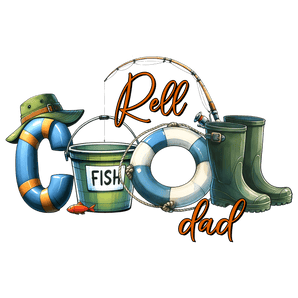 Reel Cool Dad DTF Design - Ready to Press V1 | Iris DTF