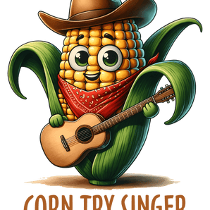 Corn-Try Singer Design - DTF Ready To Press