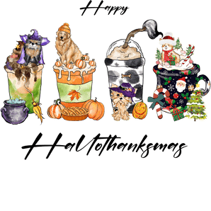 Happy Thanksgiving Design - DTF Ready To Press