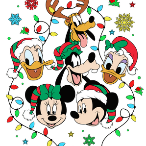 Festive Mouse Christmas Design Ready Press | Iris DTF