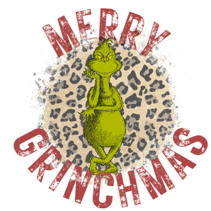 Merry Grinchmas DTF Design - Ready to Press | Iris DTF