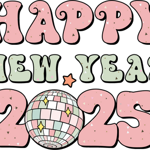 Happy New Year 2025 Christmas DTF-Ready (V2) | Iris DTF