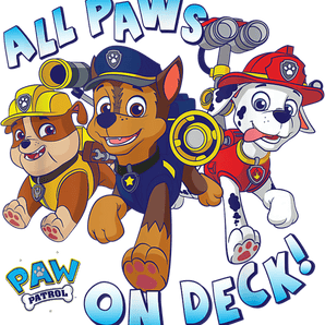 All Paws on Deck Paw Patrol Design | Iris DTF