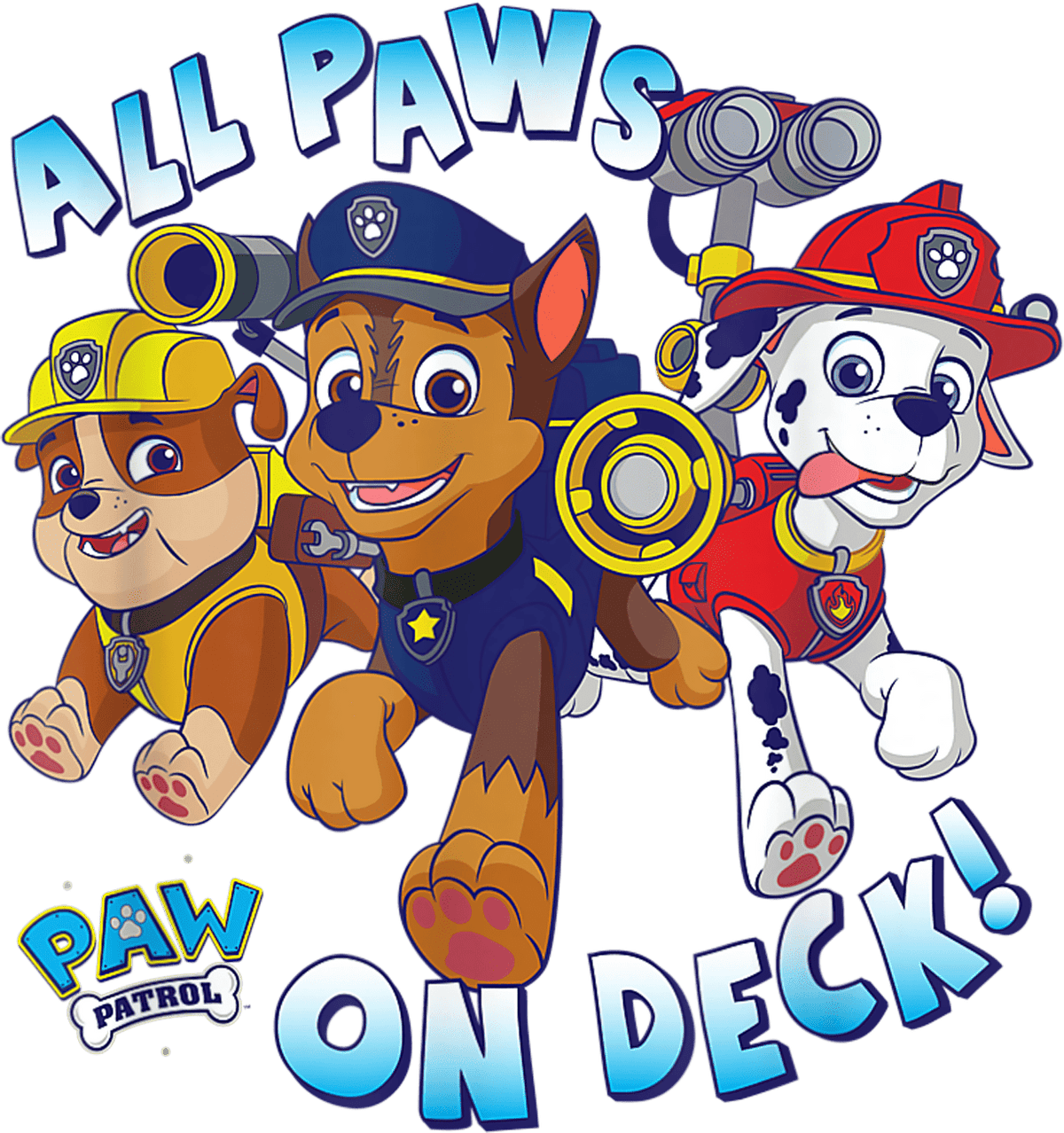 All Paws on Deck Paw Patrol Design | Iris DTF