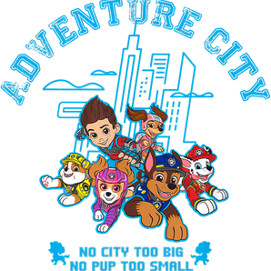 Adventure City Paw Patrol Design - DTF Ready To Press