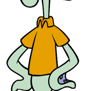 SpongeBob Squidward Cartoon Design | Iris DTF