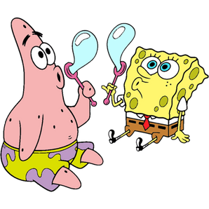 Sponge Bob and Patrick Cartoon DTF Press V1 | Iris DTF